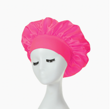 Load image into Gallery viewer, Adults Satin Stretch-Band Bonnet

