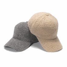 Load image into Gallery viewer, Faux Wool Baseball Cap
